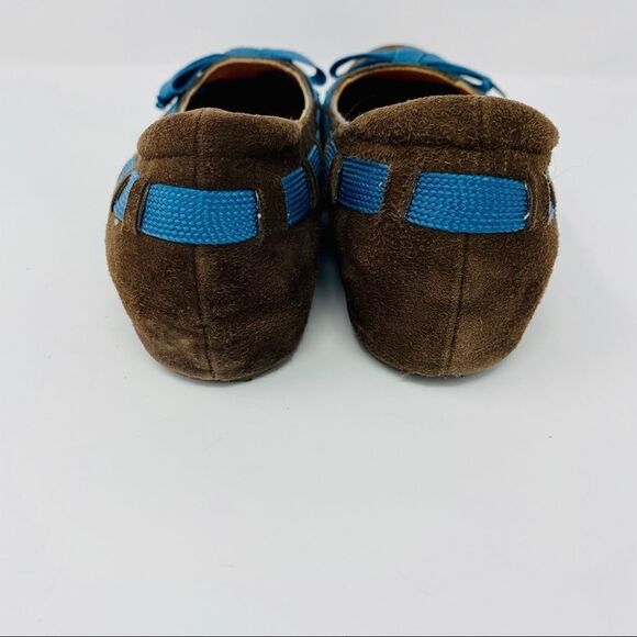 Peter Kent - Brown Slip-Ons w/ Bows (8) - Picture 5 of 10